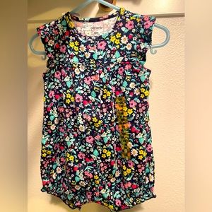 Carter’s girl 6 months rompers one piece brand new with tags